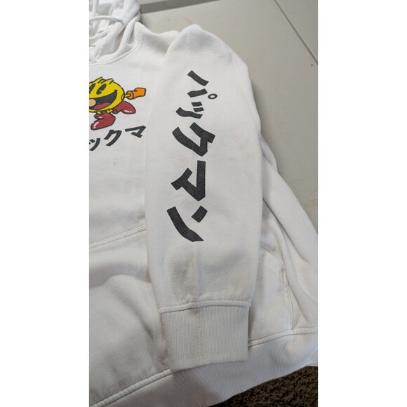 Pac-Man Japanese Pullover Hoodie Size L - Picture 8 of 10